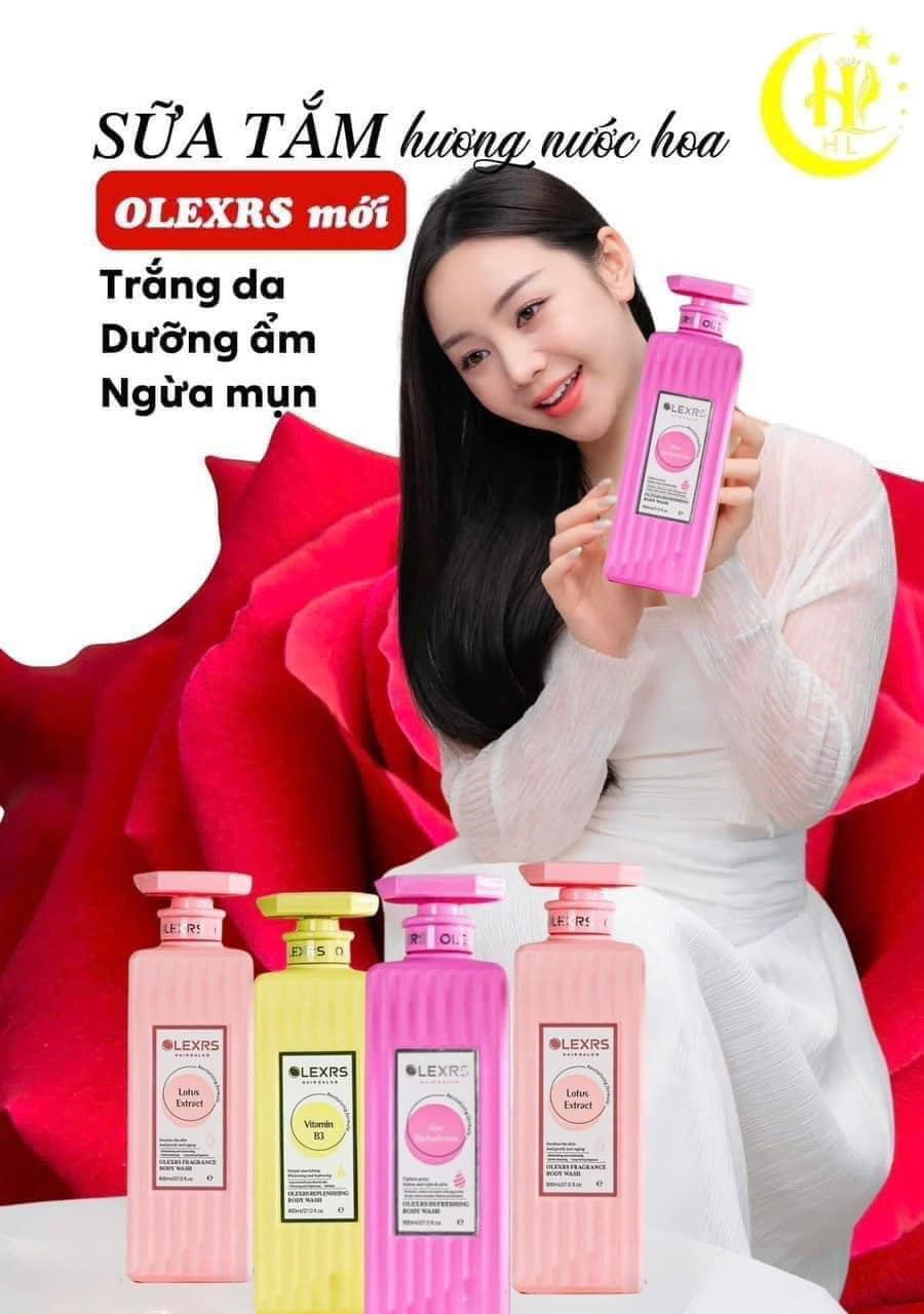 Sữa tắm Olexrs 800ml