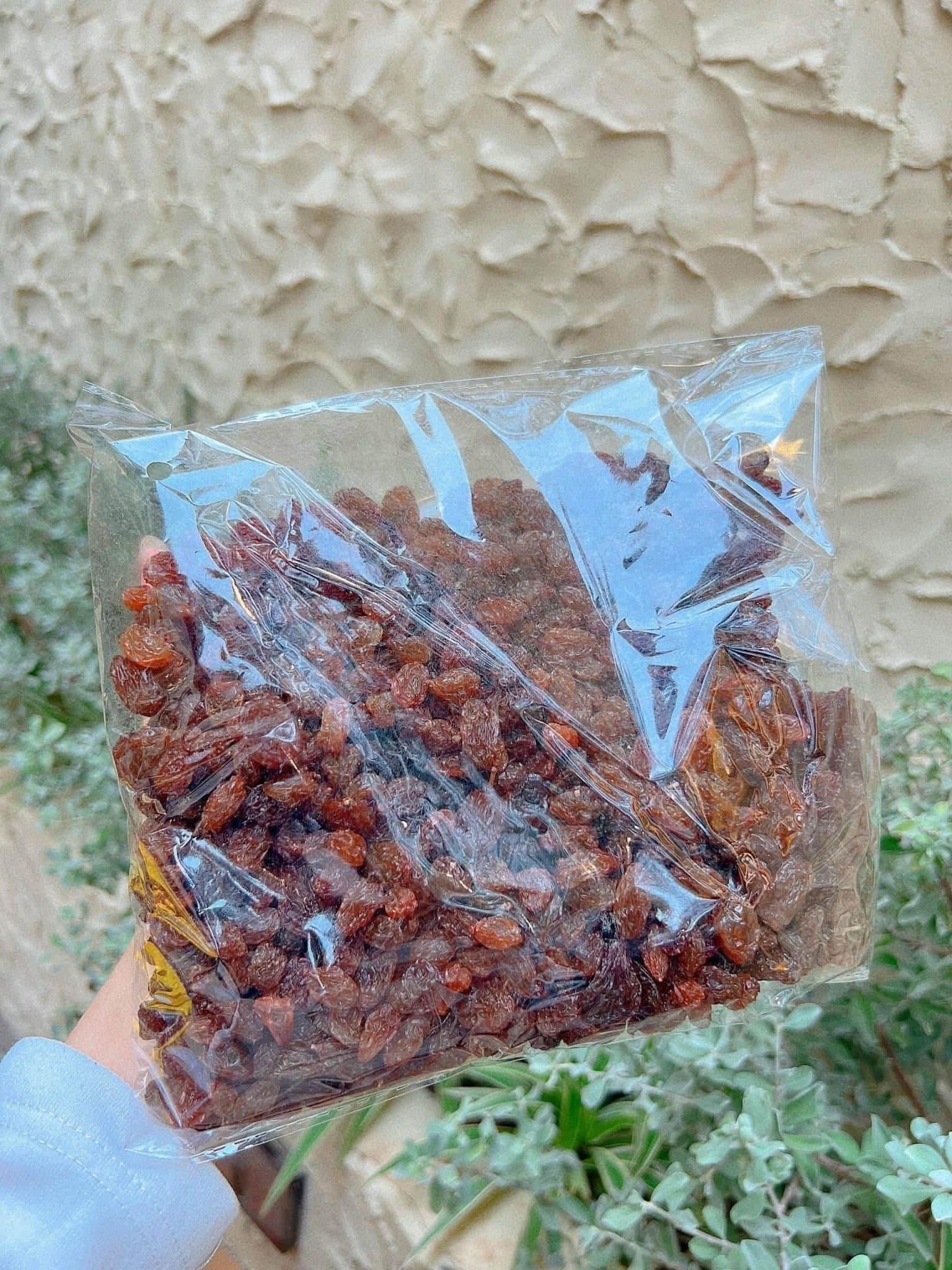 Nho khô Úc quả rời ko cành Sumuca hộp 500gr
