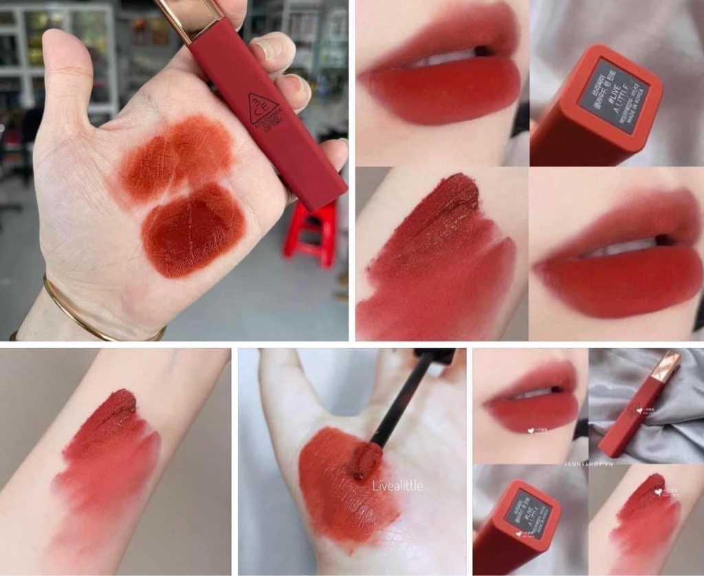 Son 3ce Live A Little đỏ đất