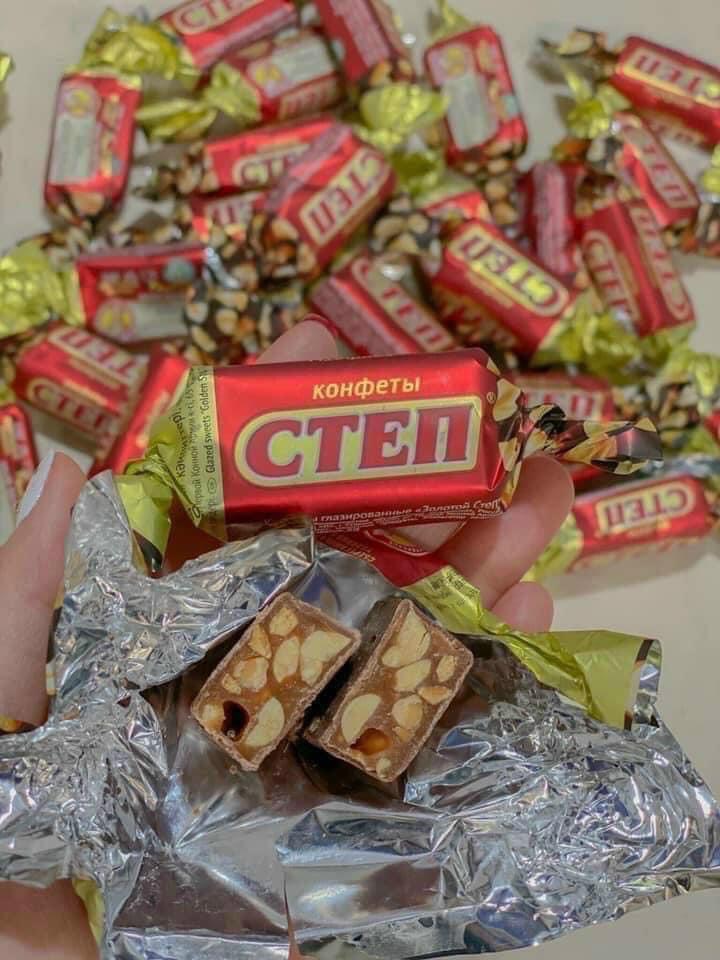 Kẹo Cten Nga túi 500gr túi đỏ