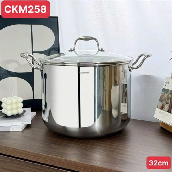 Nồi canh thành cao Chockmen size 32cm CKM258 - CKM-ZX3L32T