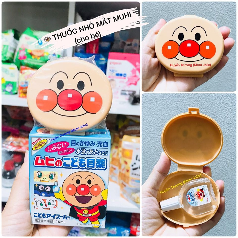 Nhỏ mắt Muhi cho bé Nhật Bản