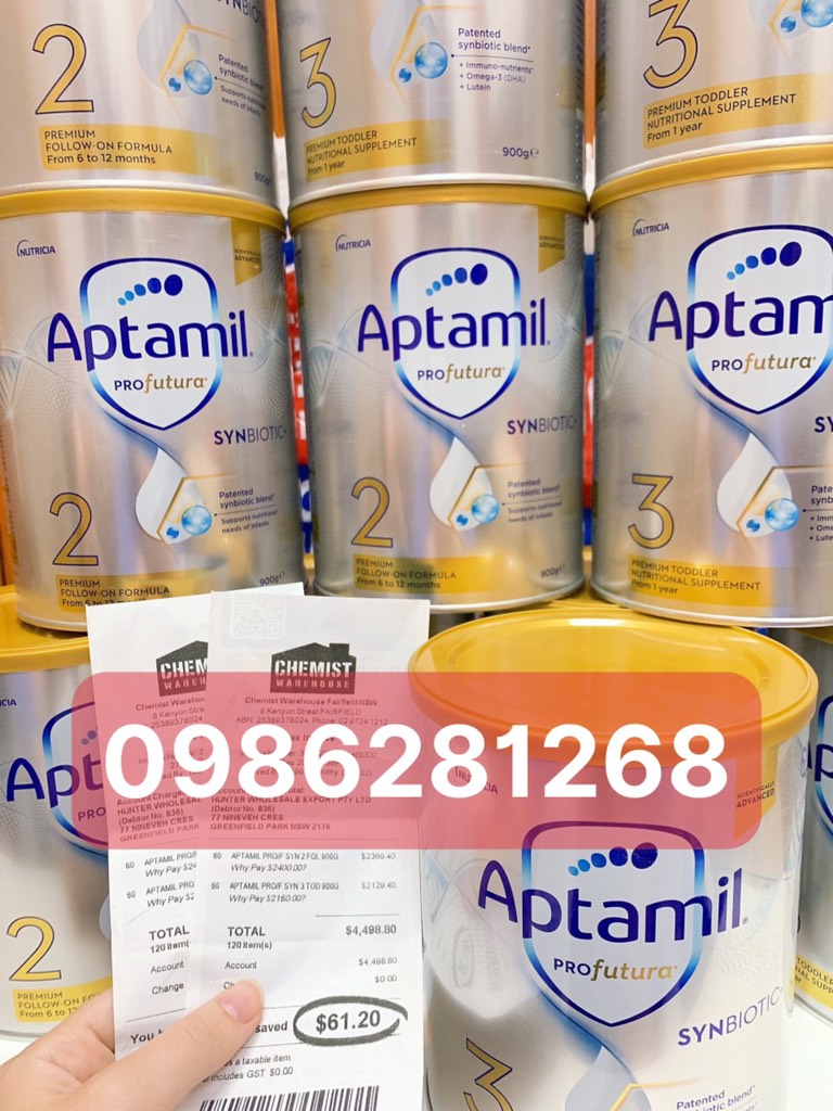 Sữa Aptamil Profutura 3 (Úc) (900g) (1-3 tuổi)