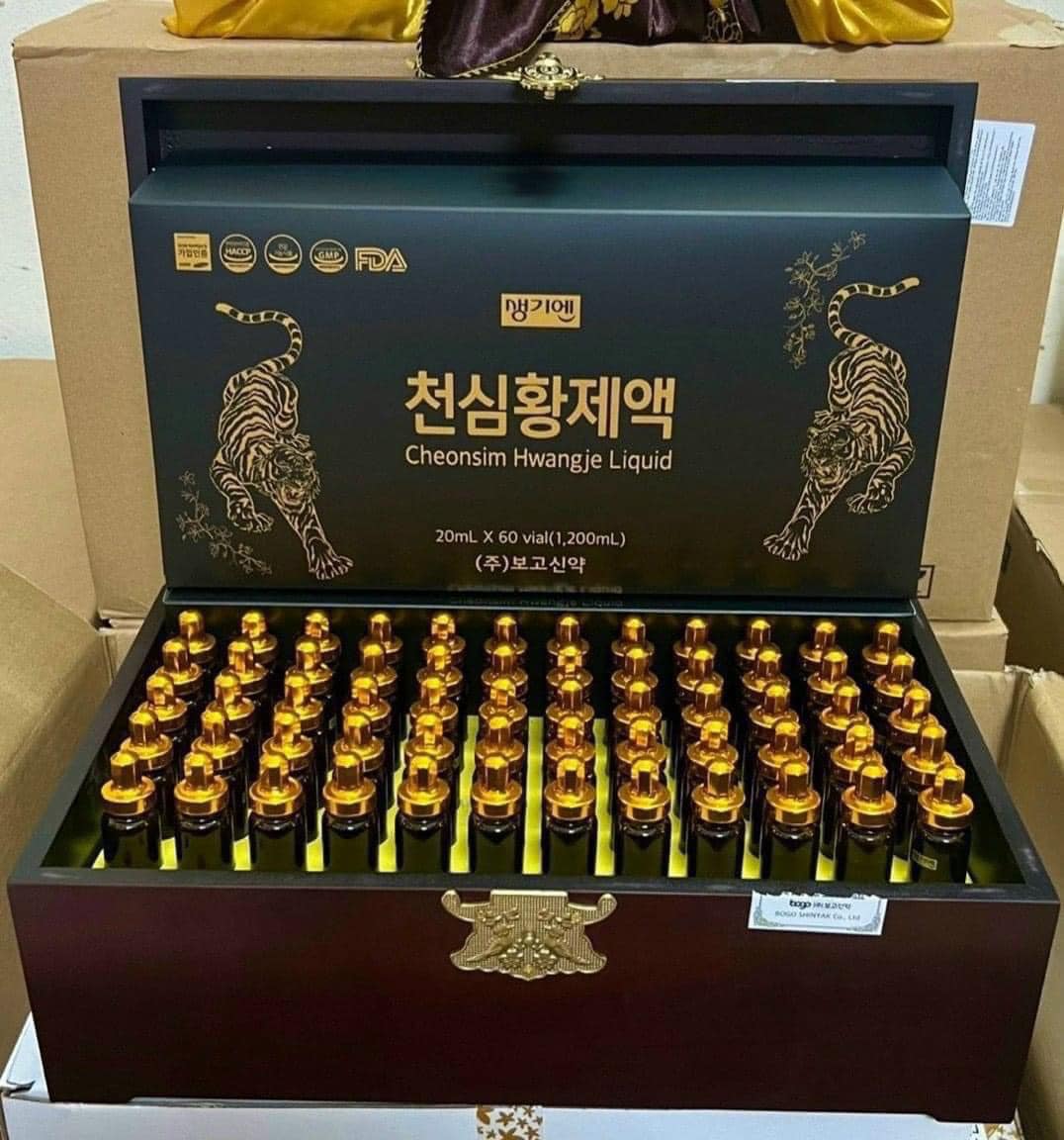 Công dụng Đông Trùng Hạ Thảo 60 Ống Hộp gỗ Hàn Quốc - Đông Trùng Hạ Thảo tinh chất tác dụng nhanh