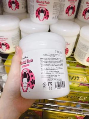 Kem ủ trắng cô gái da mặt và toàn thân Apatheia Glowing Packu