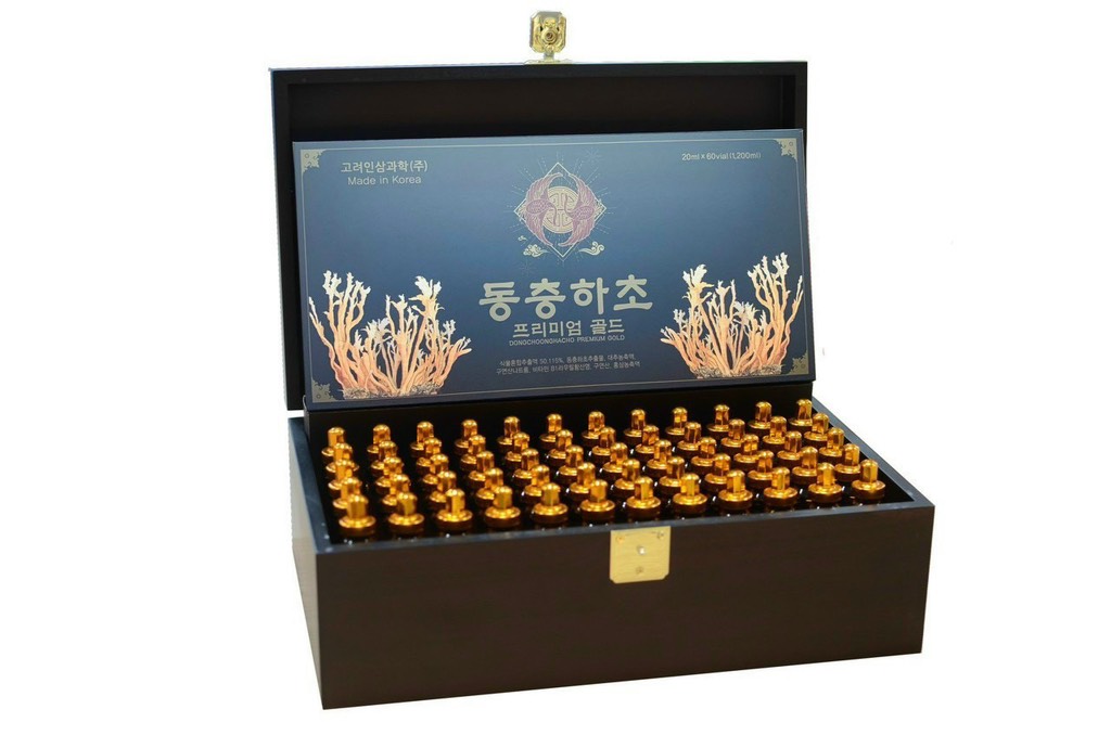 Công dụng Đông Trùng Hạ Thảo 60 Ống Hộp gỗ Hàn Quốc - Đông Trùng Hạ Thảo tinh chất tác dụng nhanh