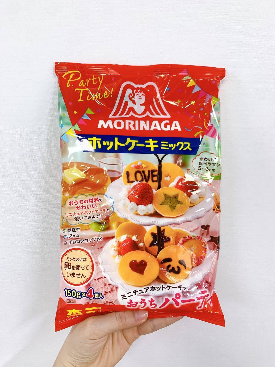 Bột làm bánh Morinaga 600g (có 4 túi nhỏ x 150gr bên trong)