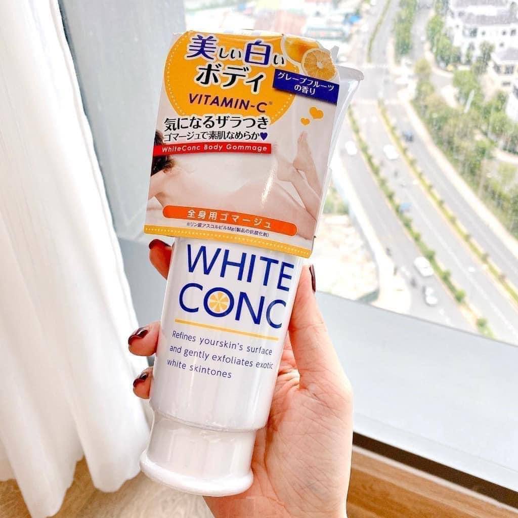 Tẩy da chết White Conc Nhật Bản 180gr