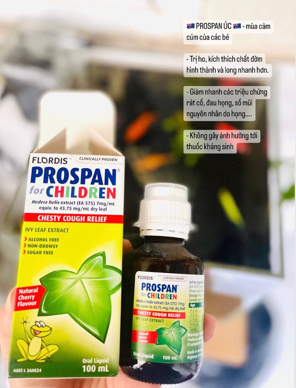 Siro ho Prospan úc 100ml