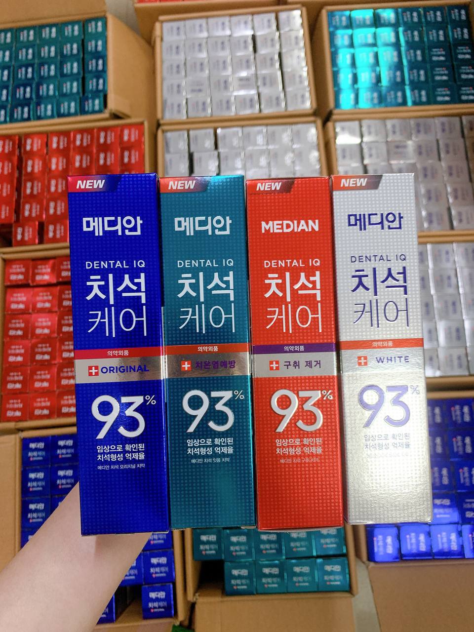 Kem đánh răng Median Hàn Quốc