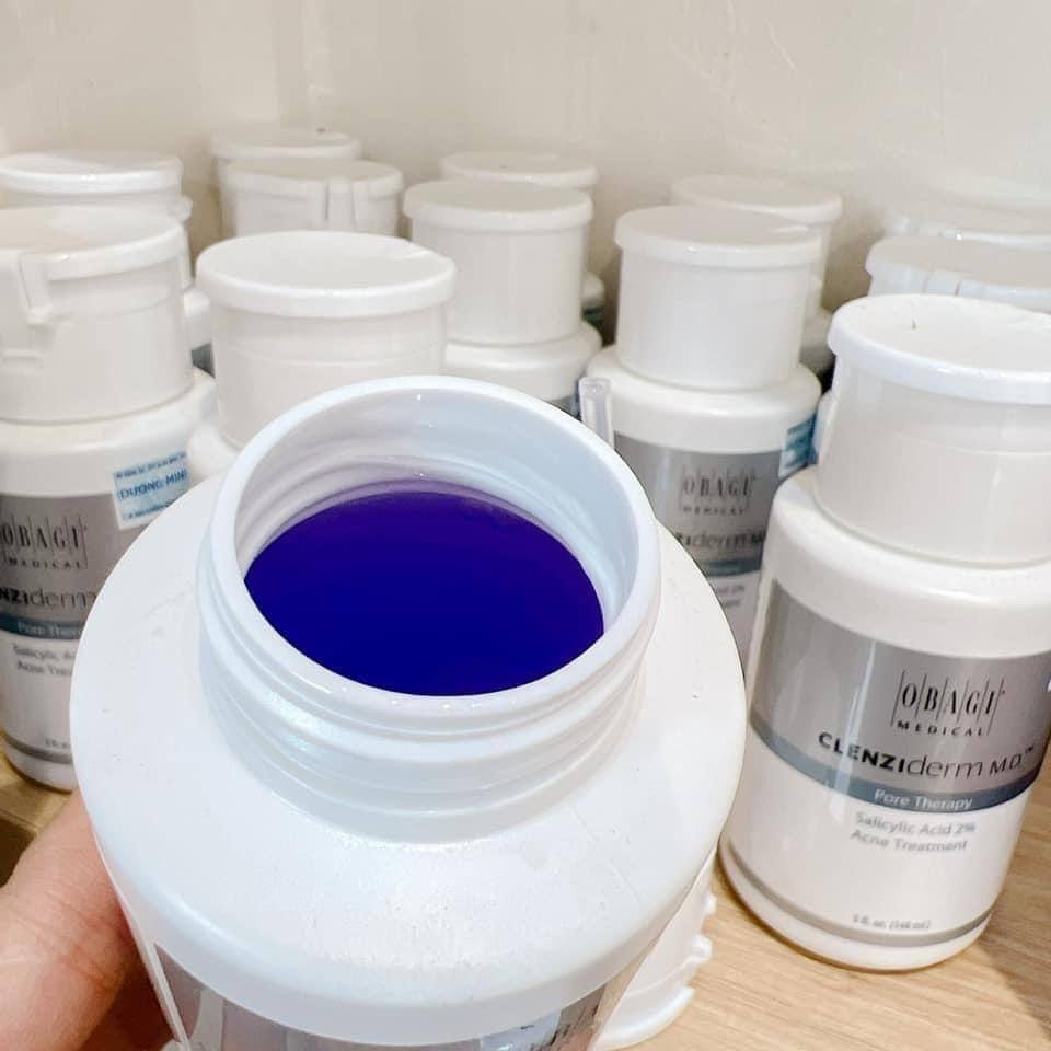 Nước Hoa Hồng Obagi BHA 2% Giảm Nhờn Mụn 148ml Clenziderm MD Pore Therapy Salicylic Acid 2% Acne Treatment