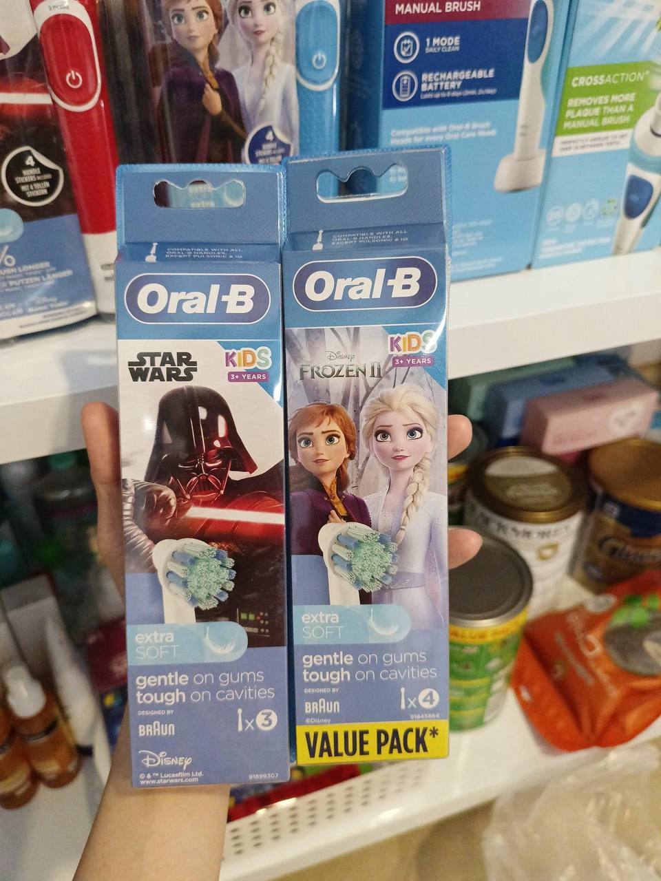 Bàn chải điện Oral-B cho trẻ em (có bán lẻ đầu bàn chải )