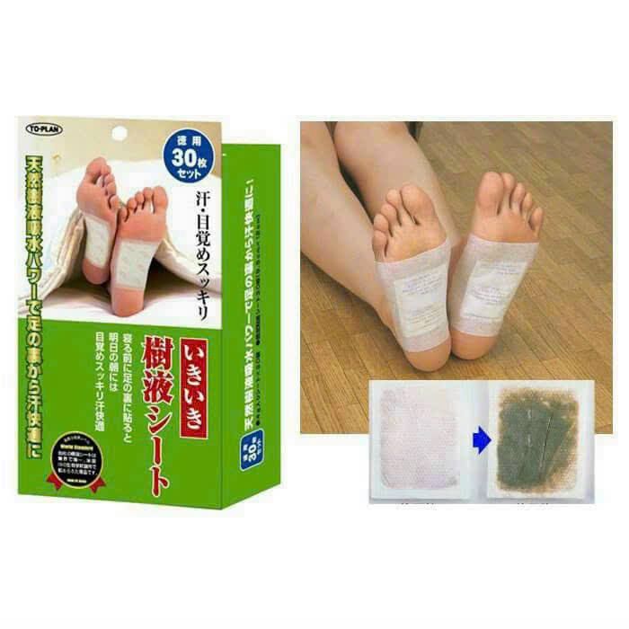 Miếng Dán Thải độc gan bàn chân To plan