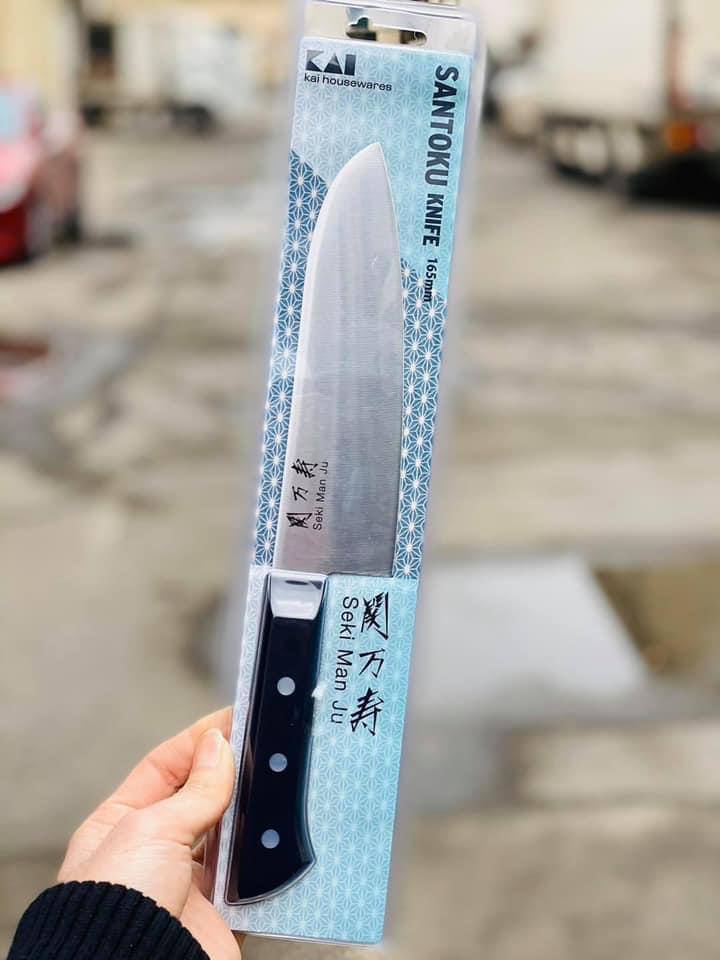 Dao bếp đầu tròn Seki KAI Nhật 16.5cm