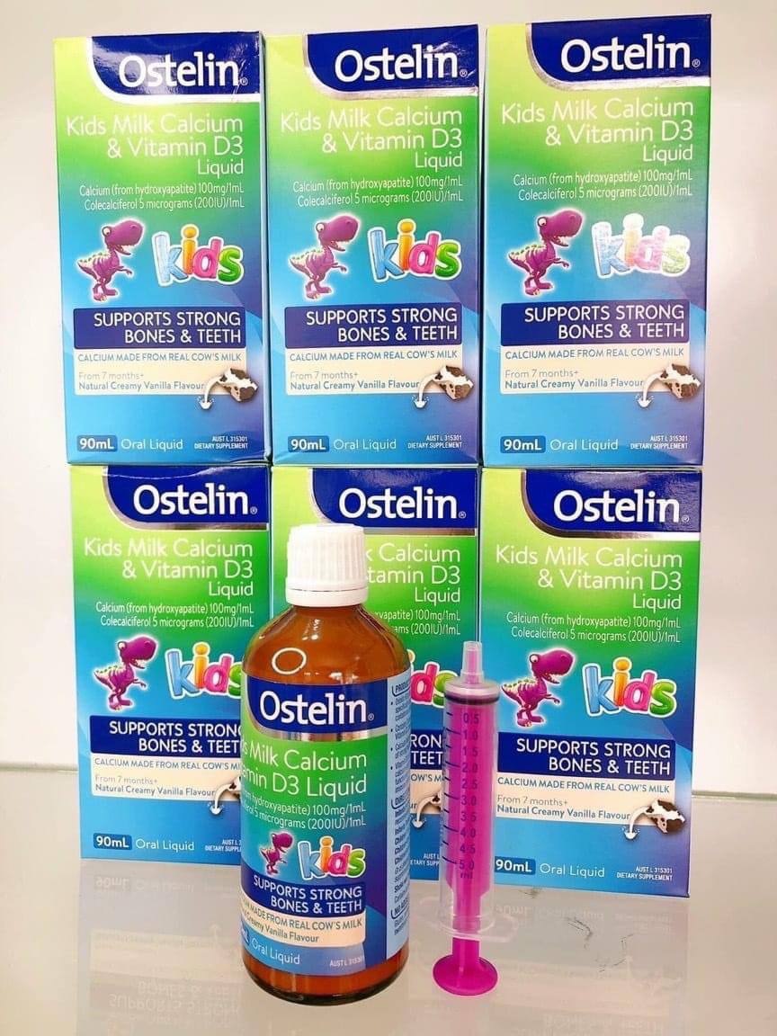 Canxi khủng long Ostelin dạng nước cho bé