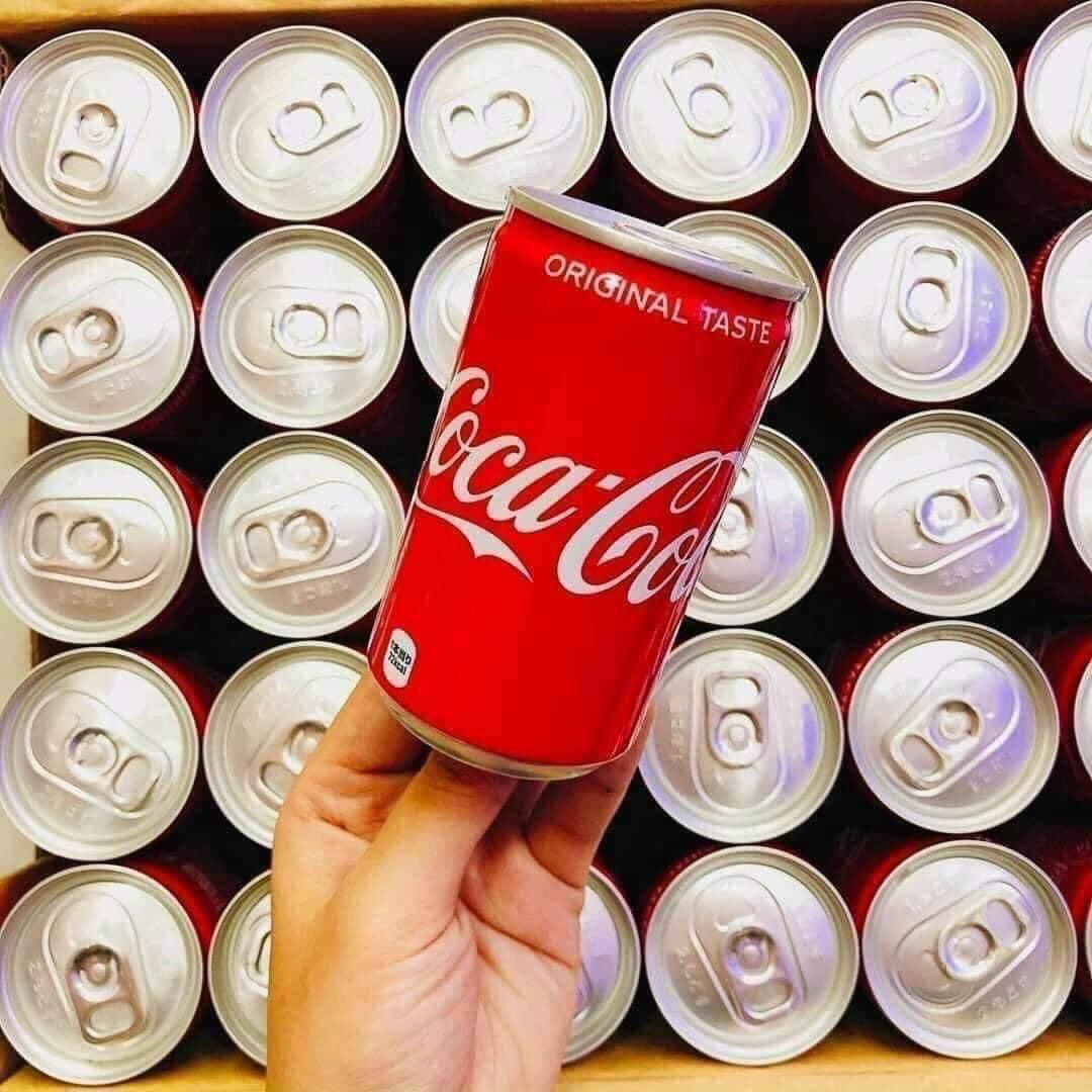 Coca Nhí Nhật Bản Lon Mini thùng 30 lon x 160ml