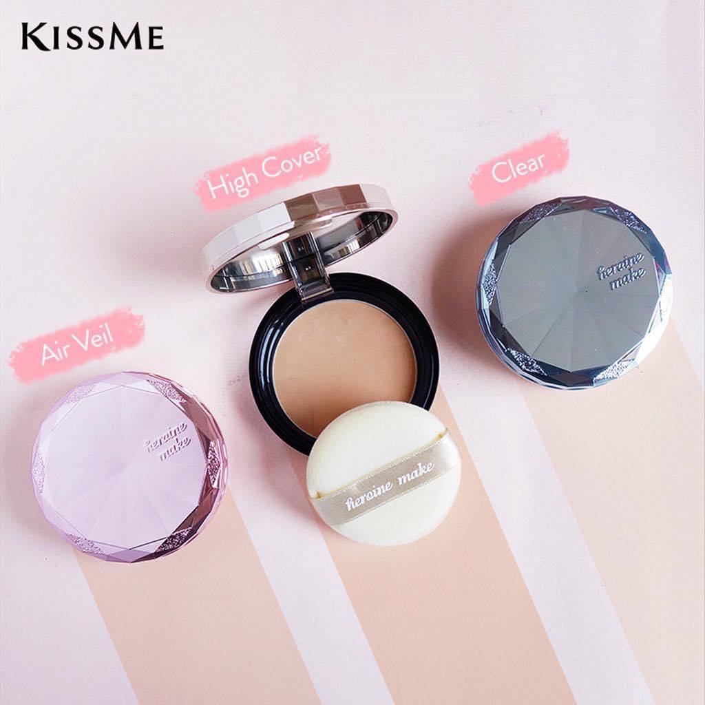 Phấn Phủ Chống Nắng Siêu Phủ Kissme Hộp 4.8g Nhật Bản