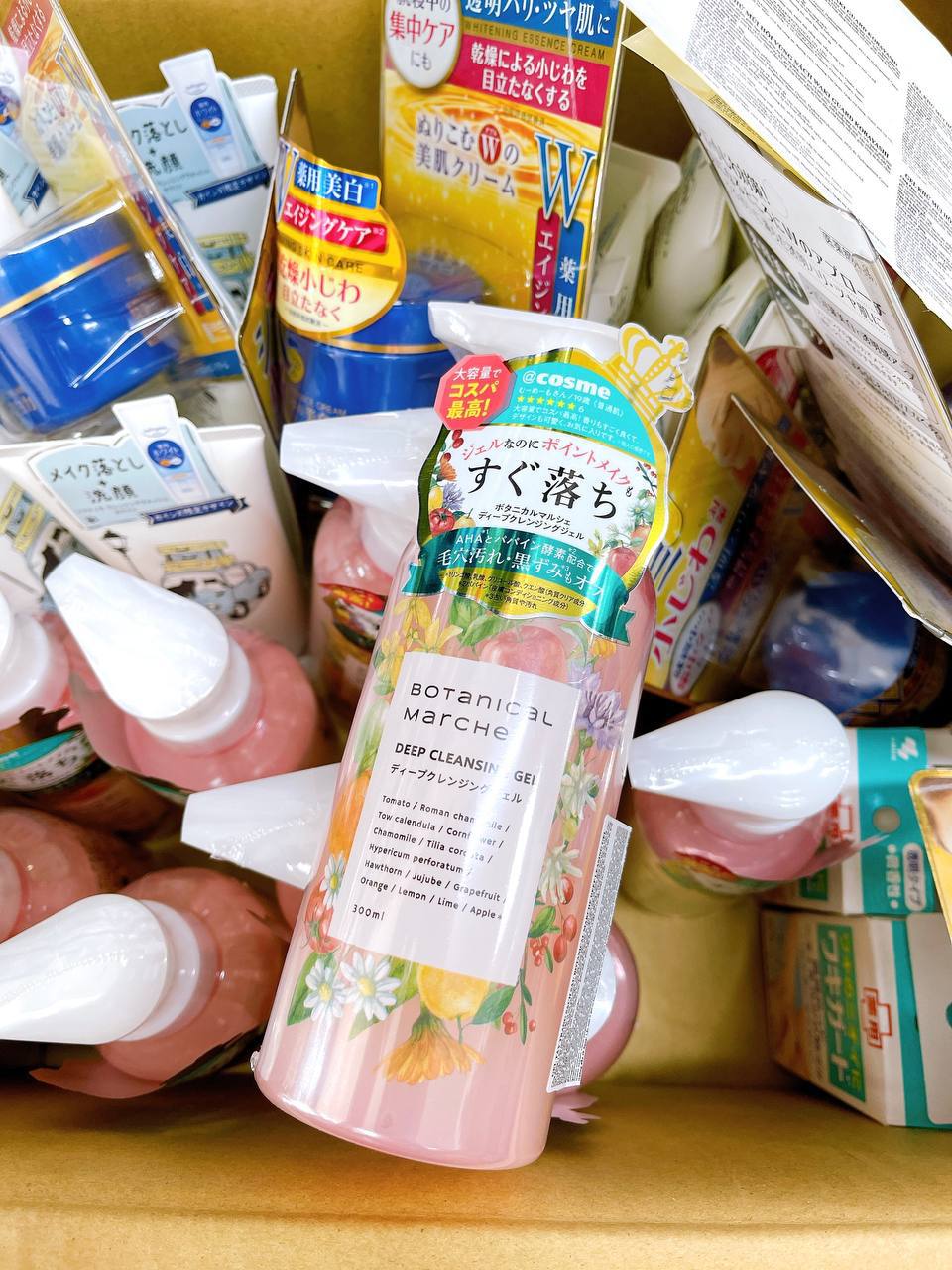 Gel tẩy trang nóng Botanical Marche Hot Cleansing Gel Nhật 300ml