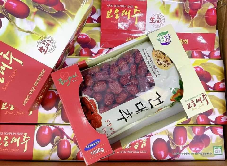 Táo đỏ khô Sam Sung Hàn Quốc 1kg