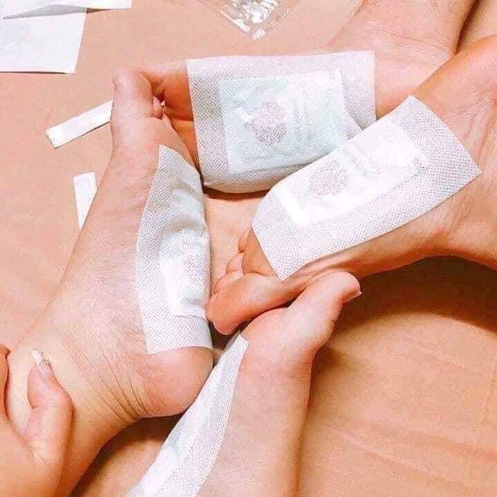 Miếng Dán Thải độc gan bàn chân To plan
