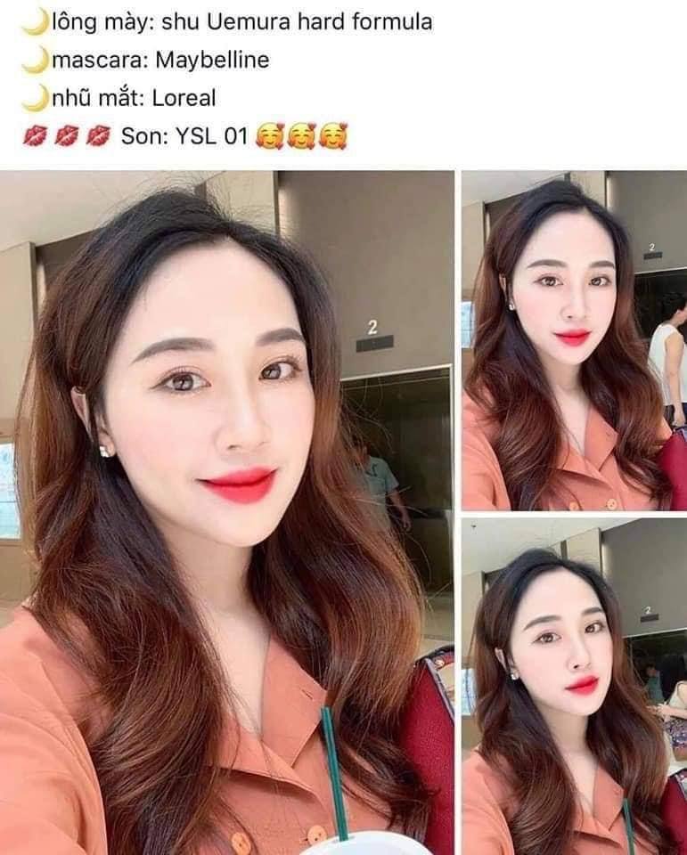 Son YSL 01 mini - đỏ tươi pha ánh cam