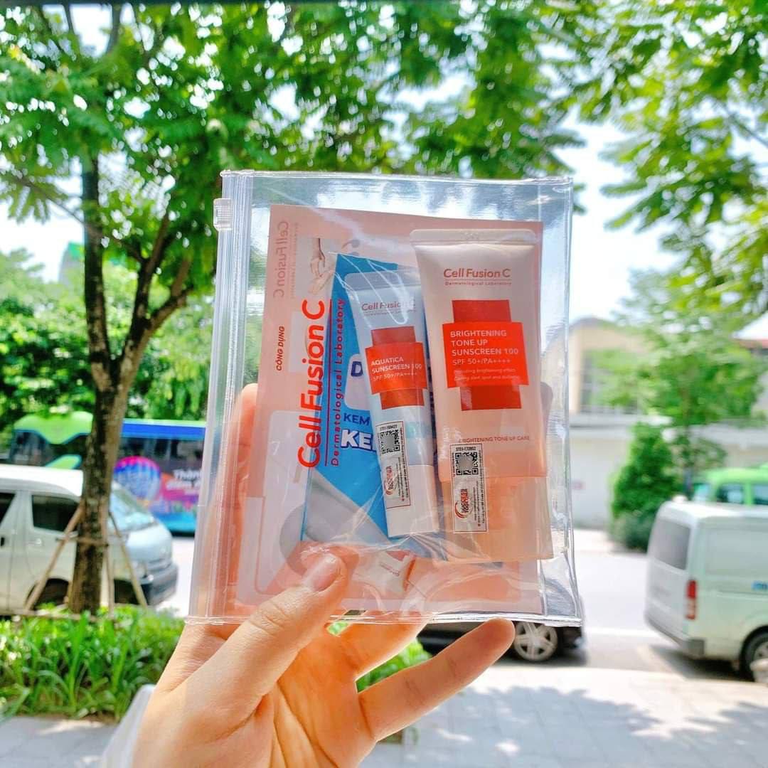 Kem chống nắng Cell Fusion C mẫu mới 2023