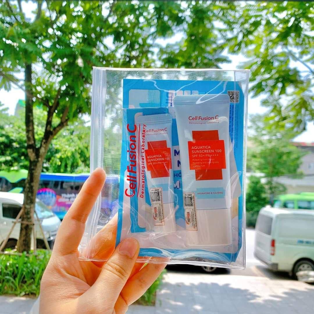 Kem chống nắng Cell Fusion C mẫu mới 2023