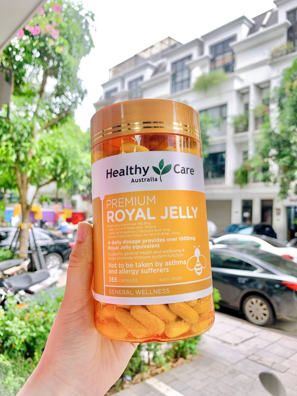 Sữa Ong Chúa Healthy Care Royal Jelly - Úc hộp 365v