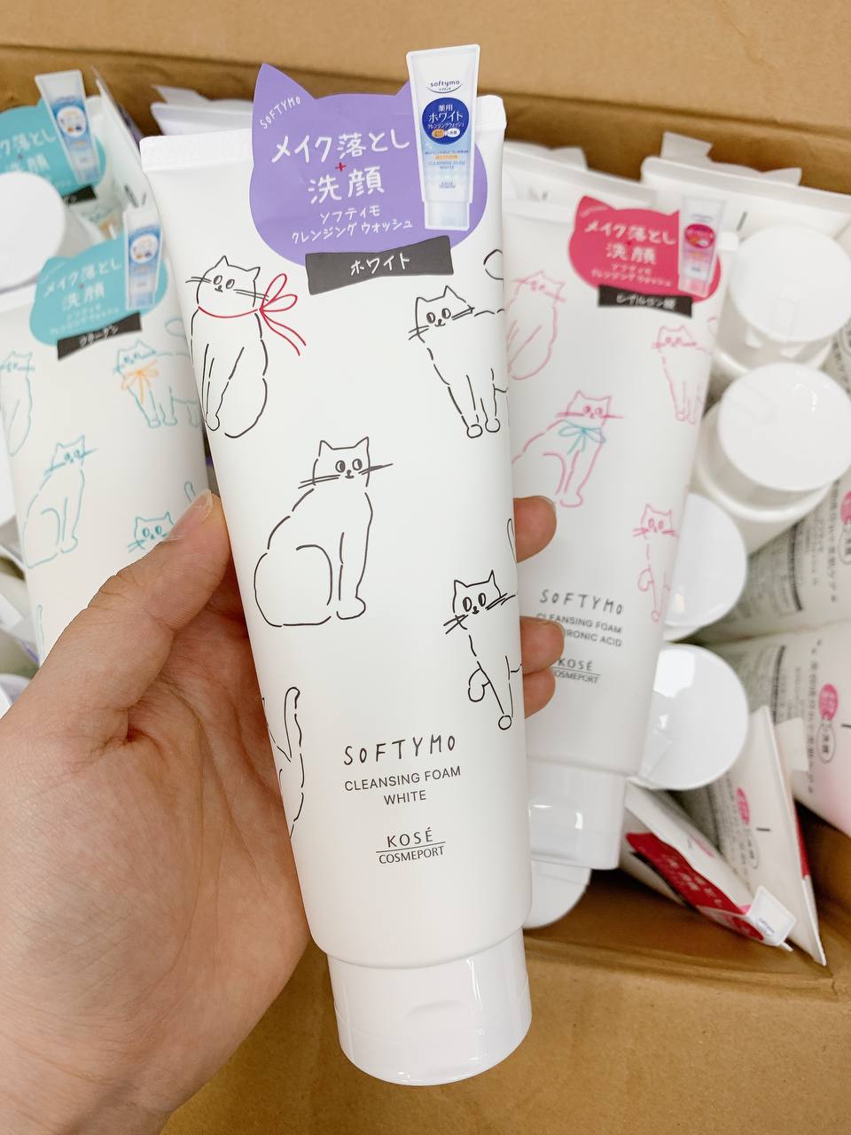 Sữa rửa mặt Kose Softymo Nhật Bản mẫu mới