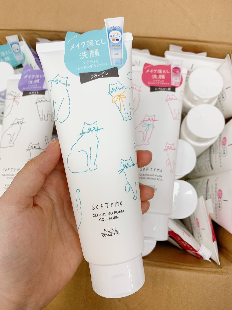 Sữa rửa mặt Kose Softymo Nhật Bản mẫu mới