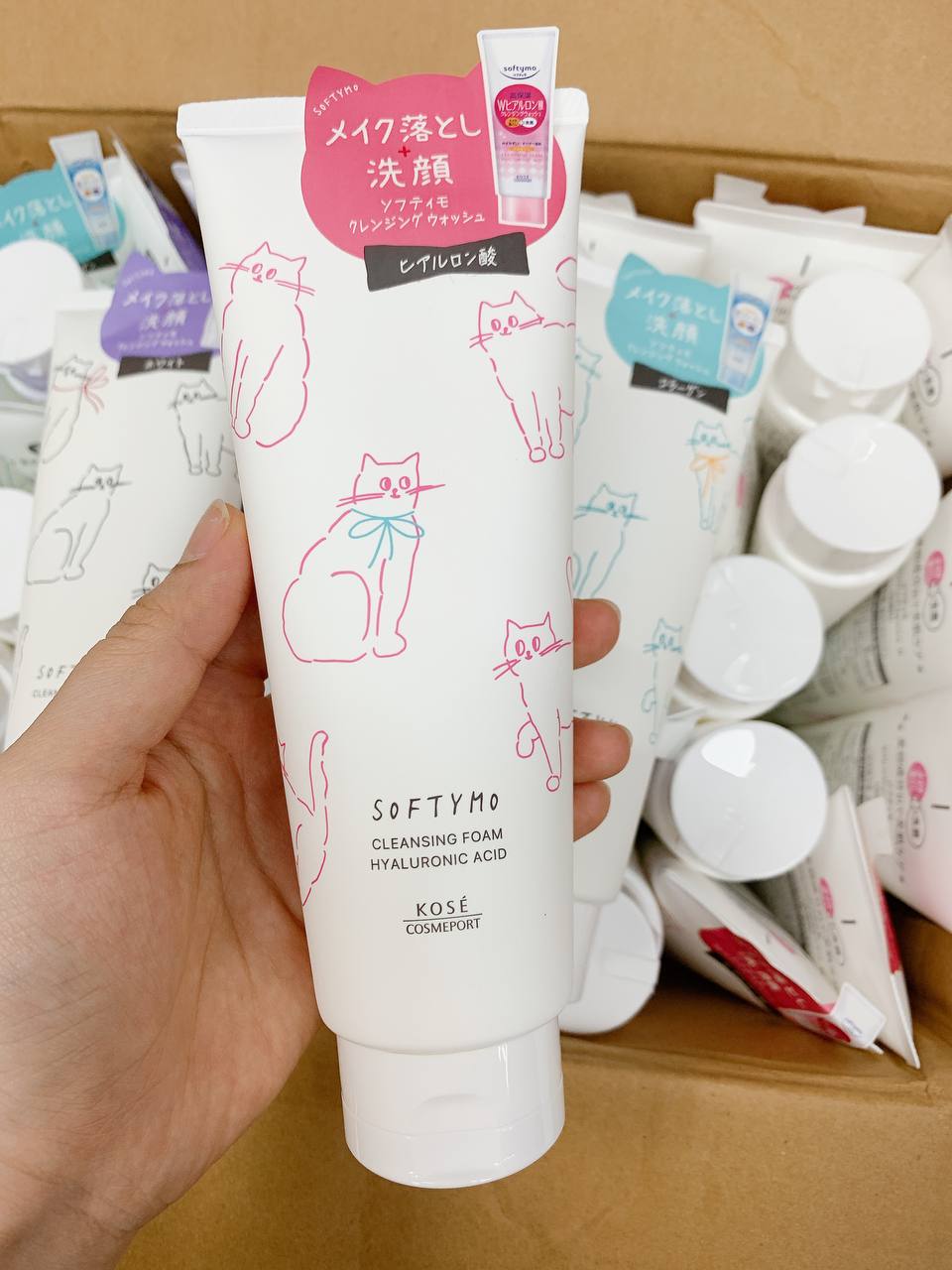 Sữa rửa mặt Kose Softymo Nhật Bản mẫu mới