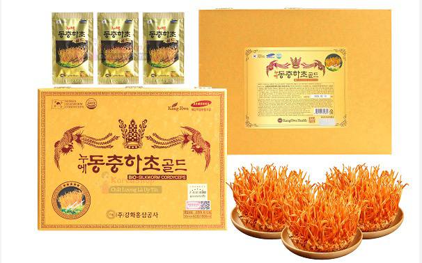Nước đông trùng hạ thảo Kanghwa 60 gói Hàn Quốc