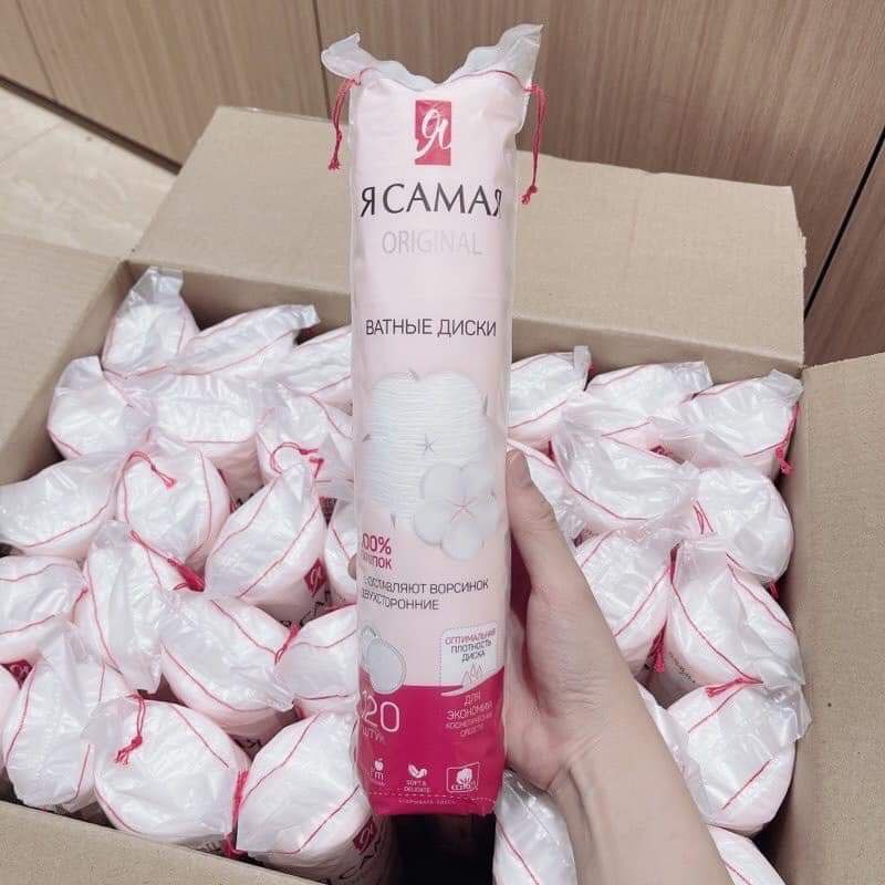 Bông tẩy trang Camar 120m