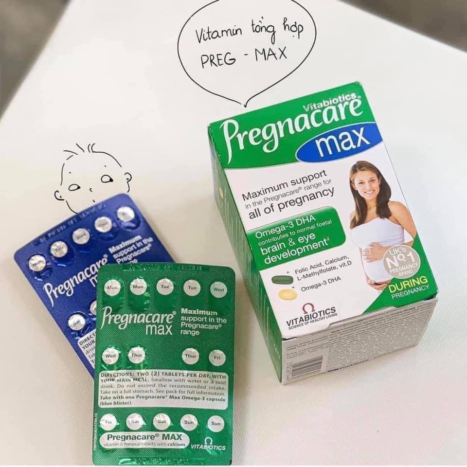 Vitamin bầu Pregnacare max Anh