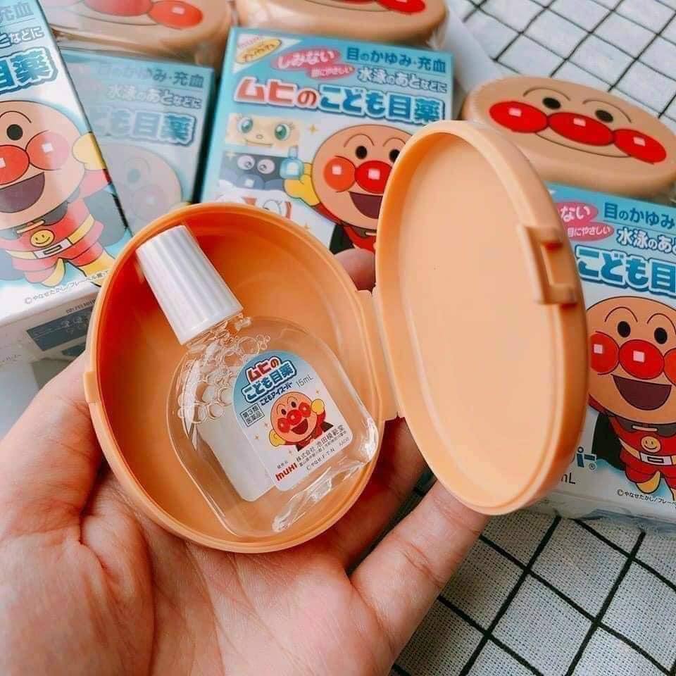 Nhỏ mắt Muhi cho bé Nhật Bản