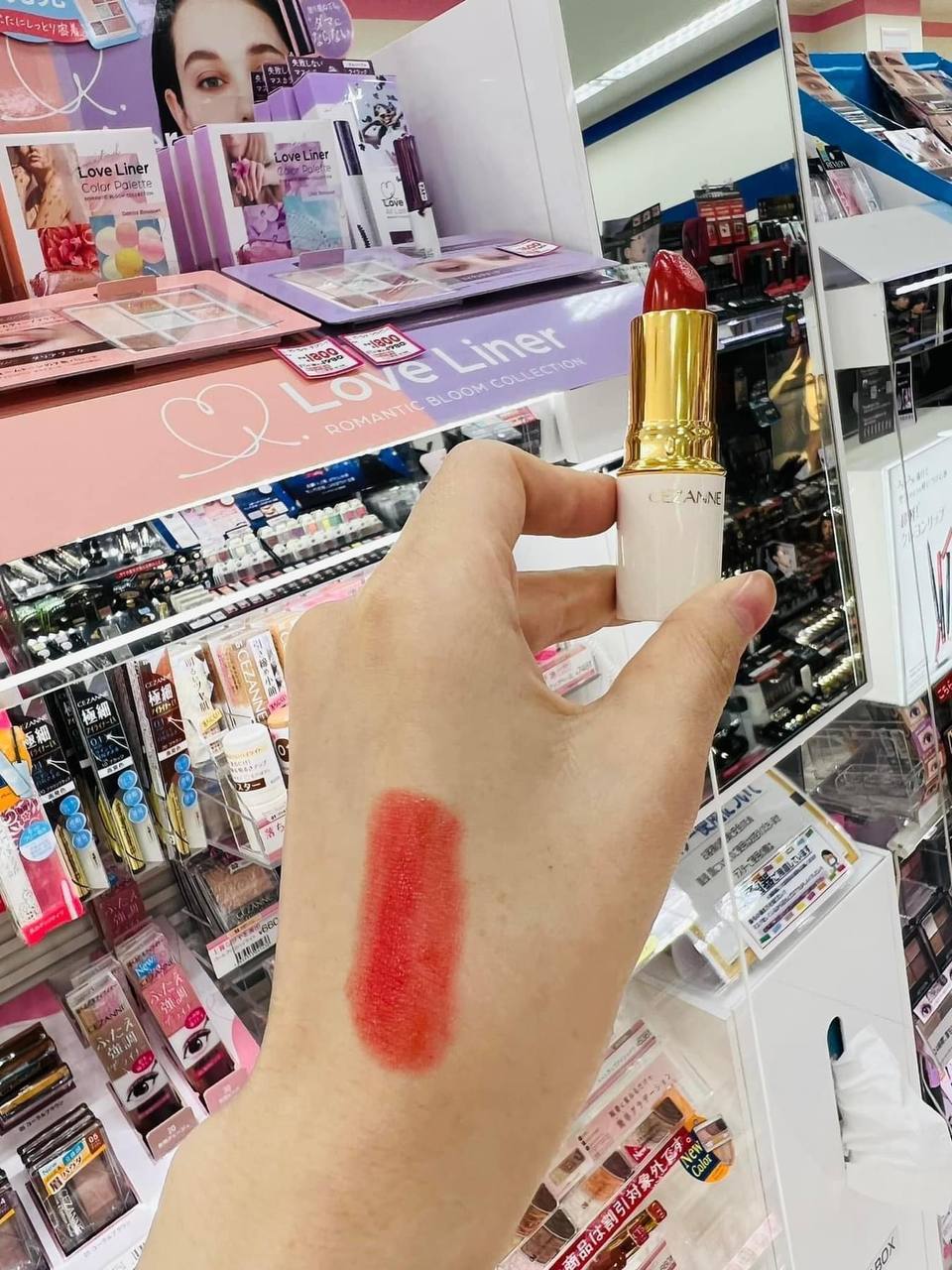 Son Cezanne màu 105 đỏ đất Nhật Bản