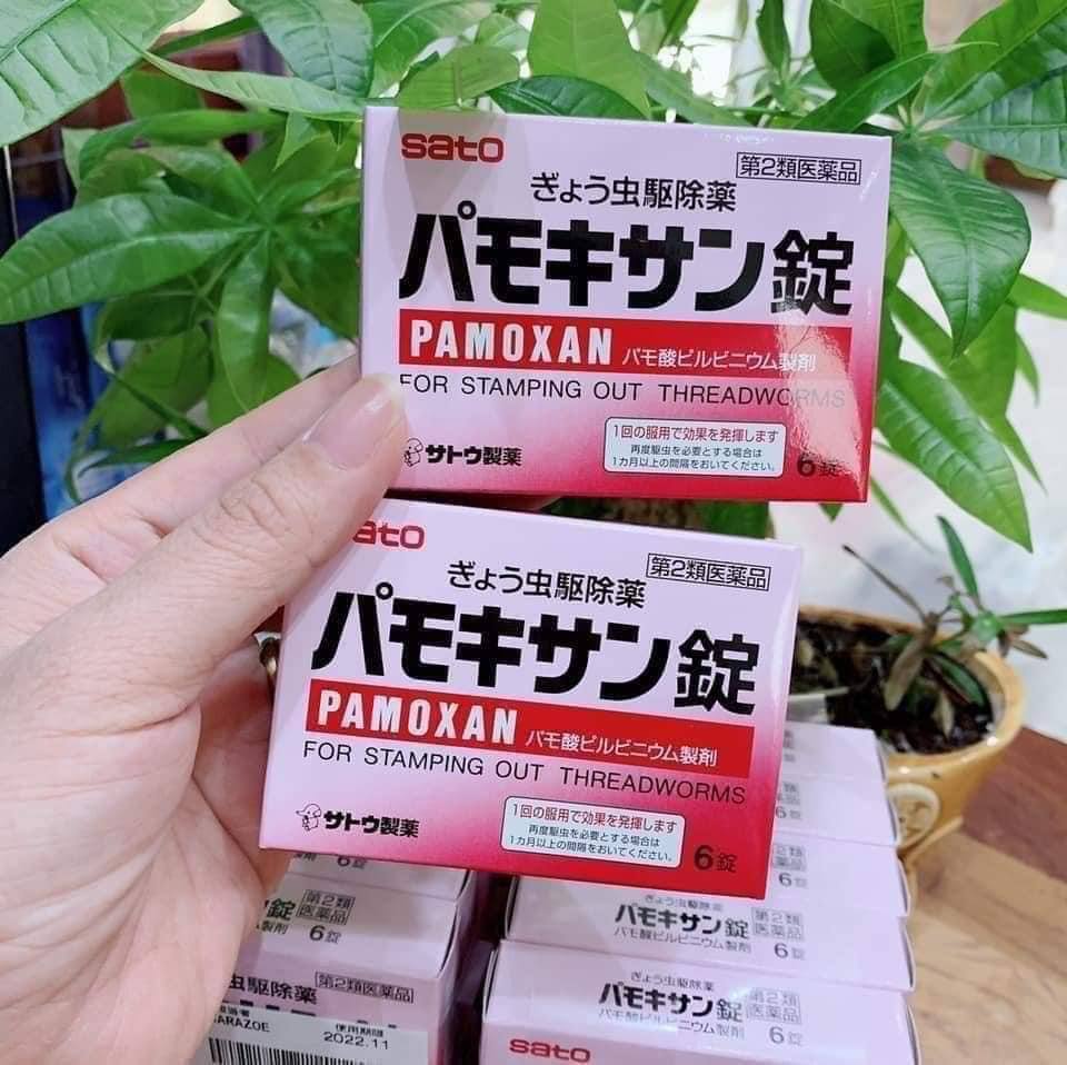 Thuốc tẩy giun Pamoxan Sato của Nhật Bản