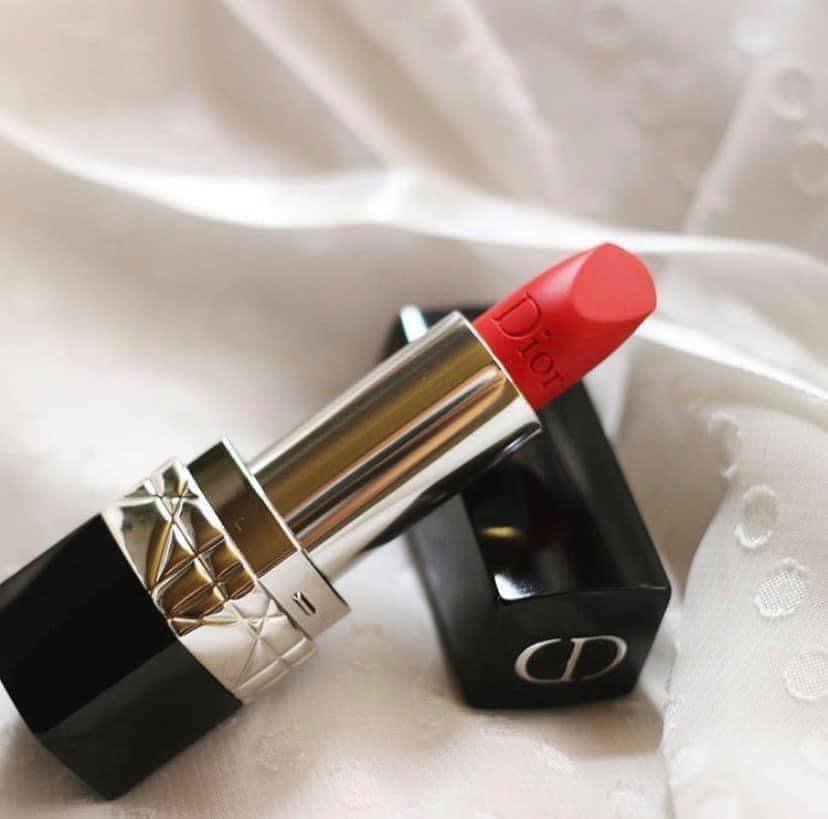 Son Dior 888 đỏ cam full size full box