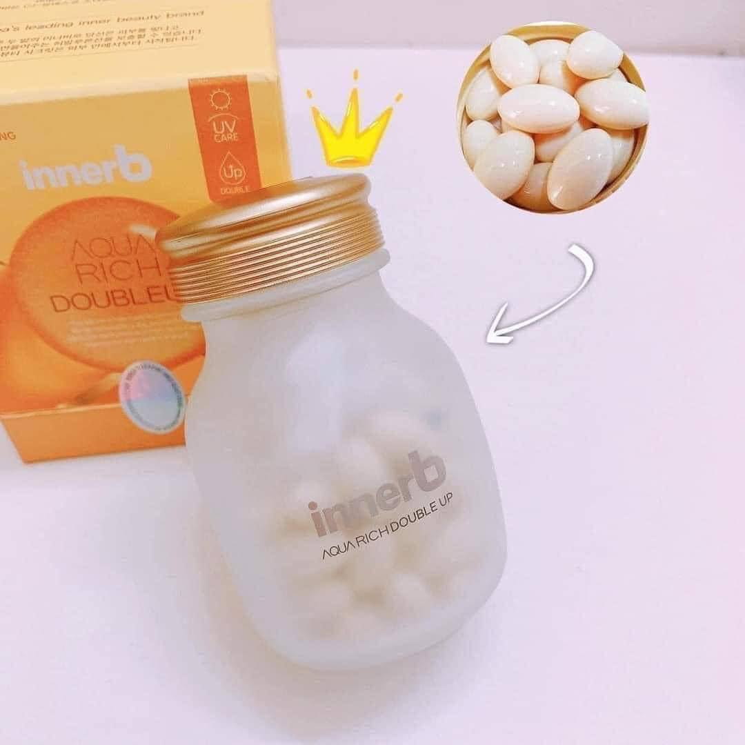 Viên uống cấp nước InnerB Aqua Rich Hàn Quốc lọ 70 viên