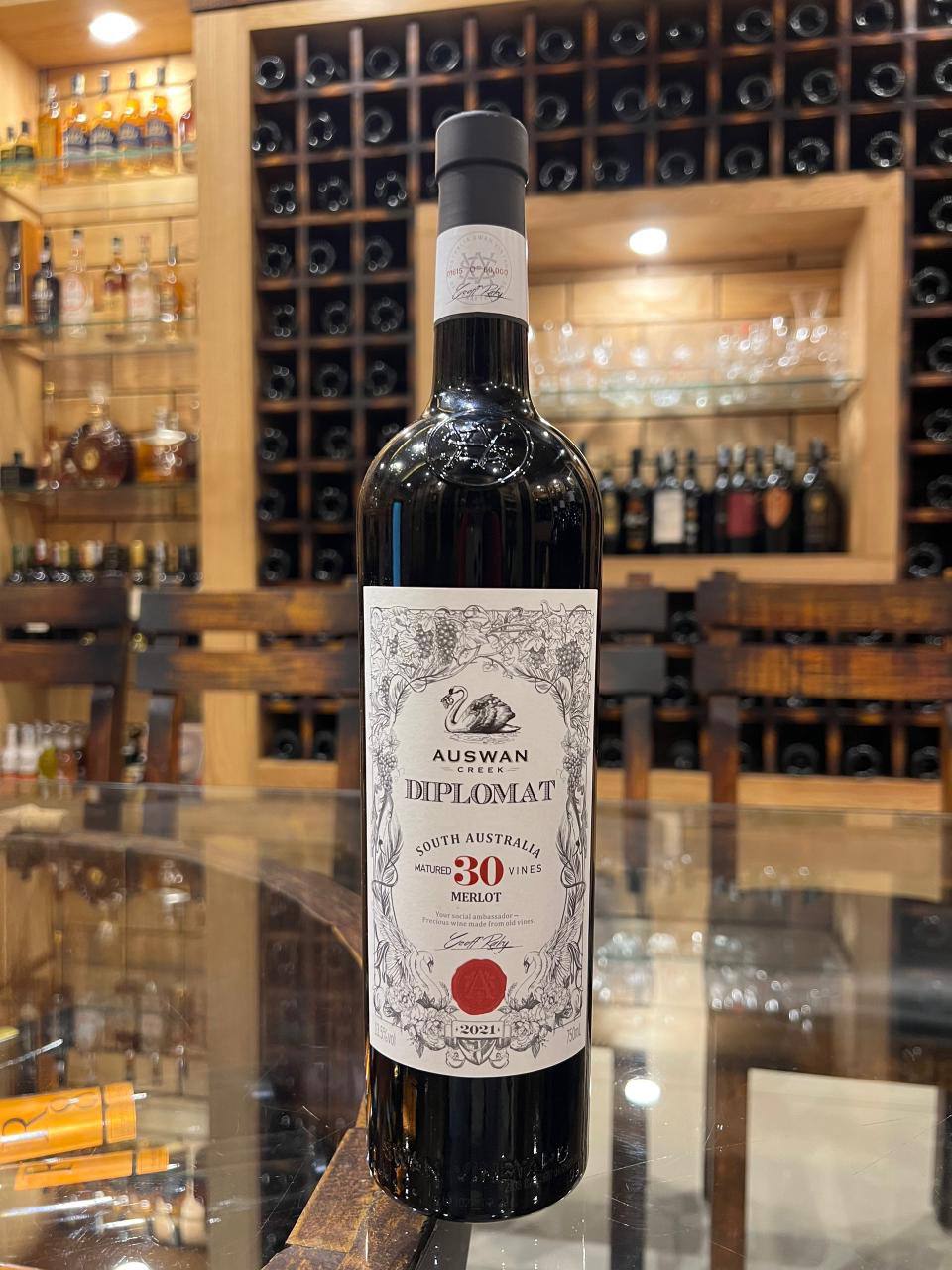 Rượu vang Auswan 30 Merlot Úc