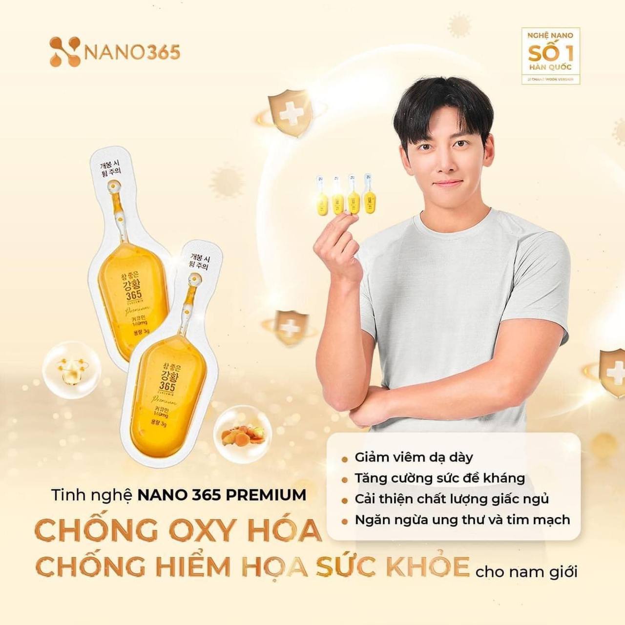 Nghệ nano 365 Hàn Quốc hộp 32 tép