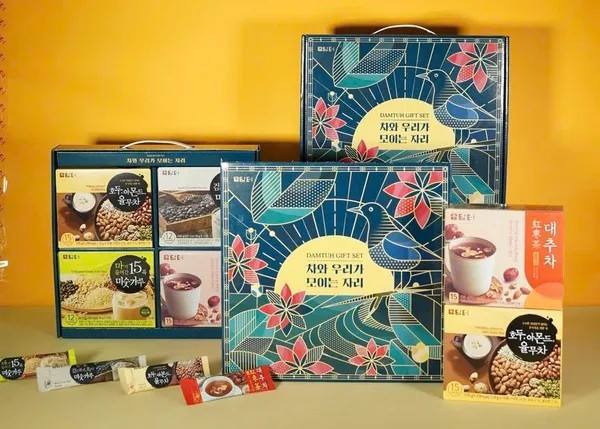 Set trà hoa + ngũ cốc Damtuh Hàn Quốc