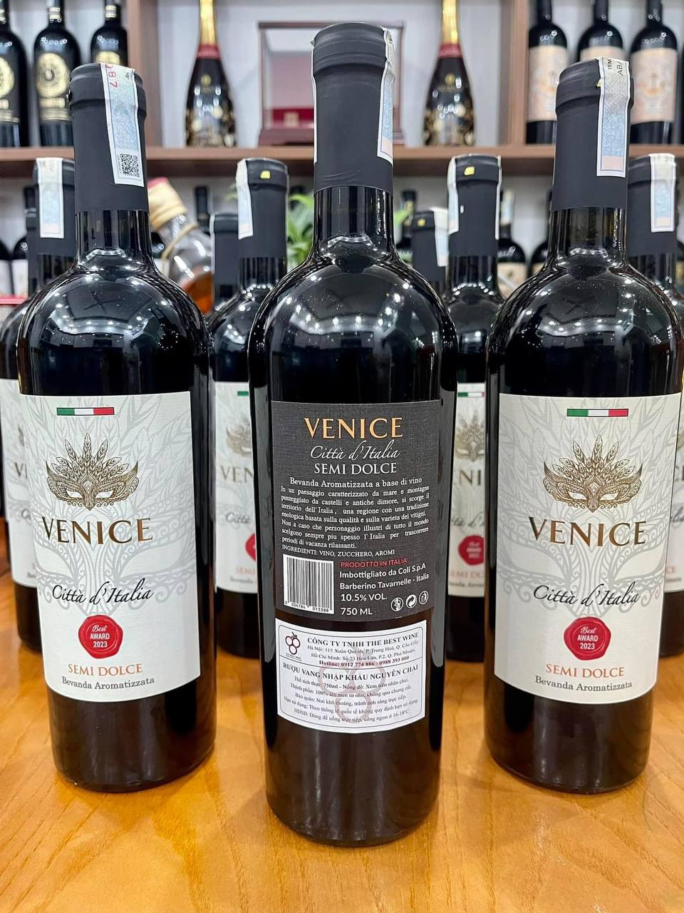 Rượu vang ngọt Venice 750ml