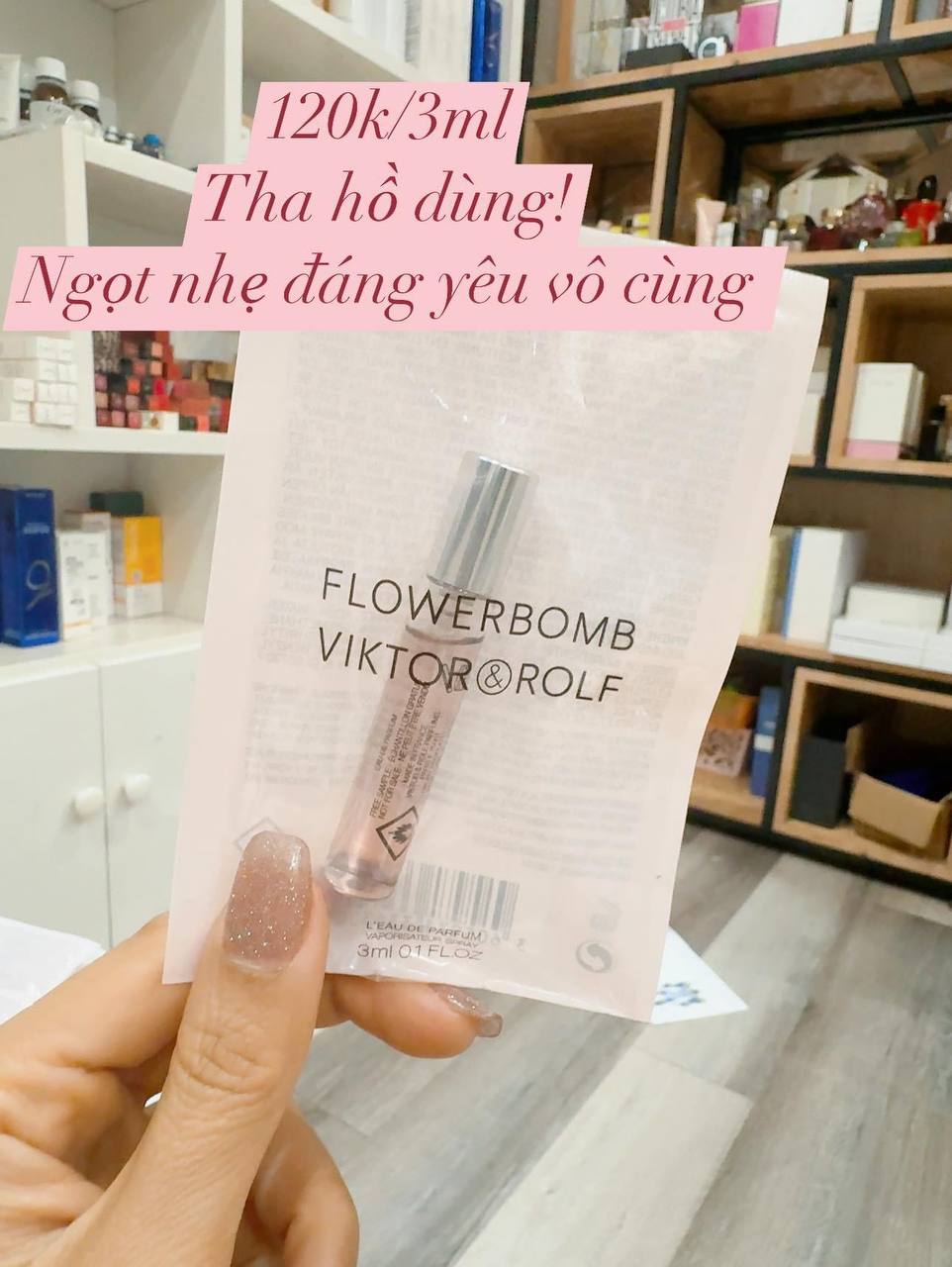 Nước hoa Viktor siêu thơm 3ml