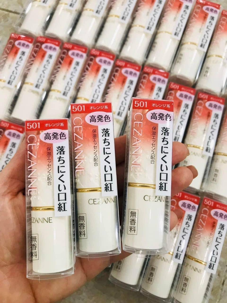 Son Cezanne màu 407 cam đỏ cháy