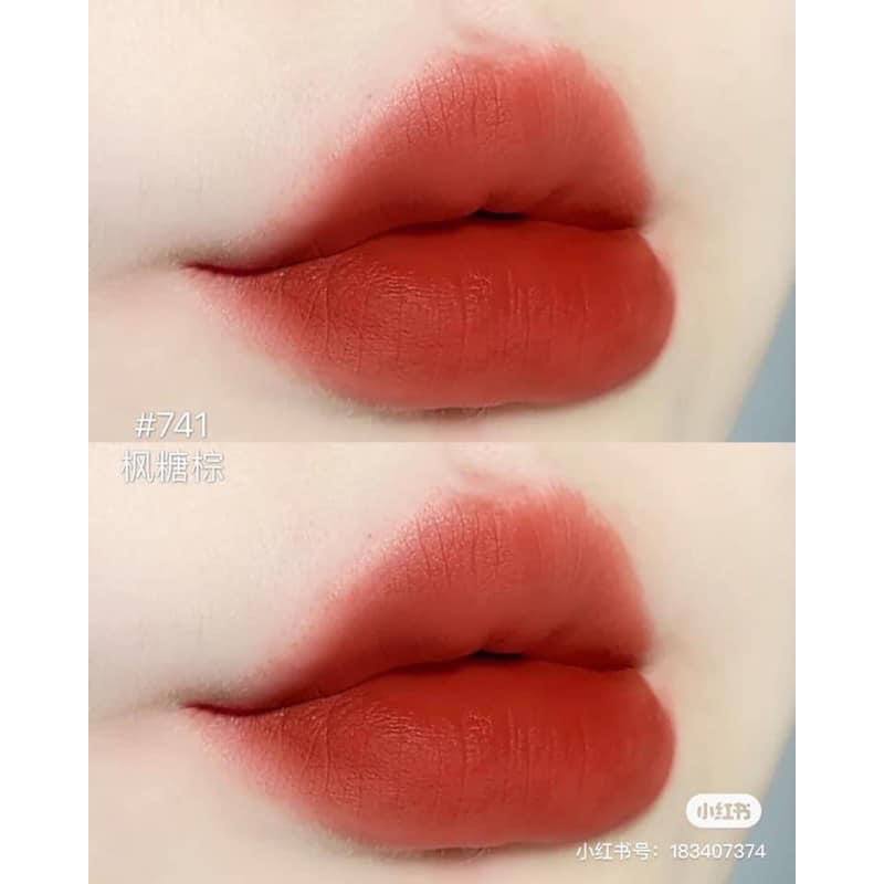 Son kem dior màu 841 đỏ cam