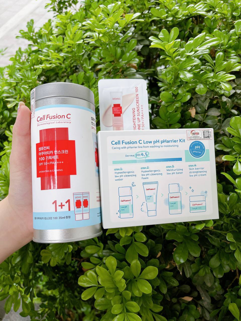 Kem chống nắng Cell Xanh dương