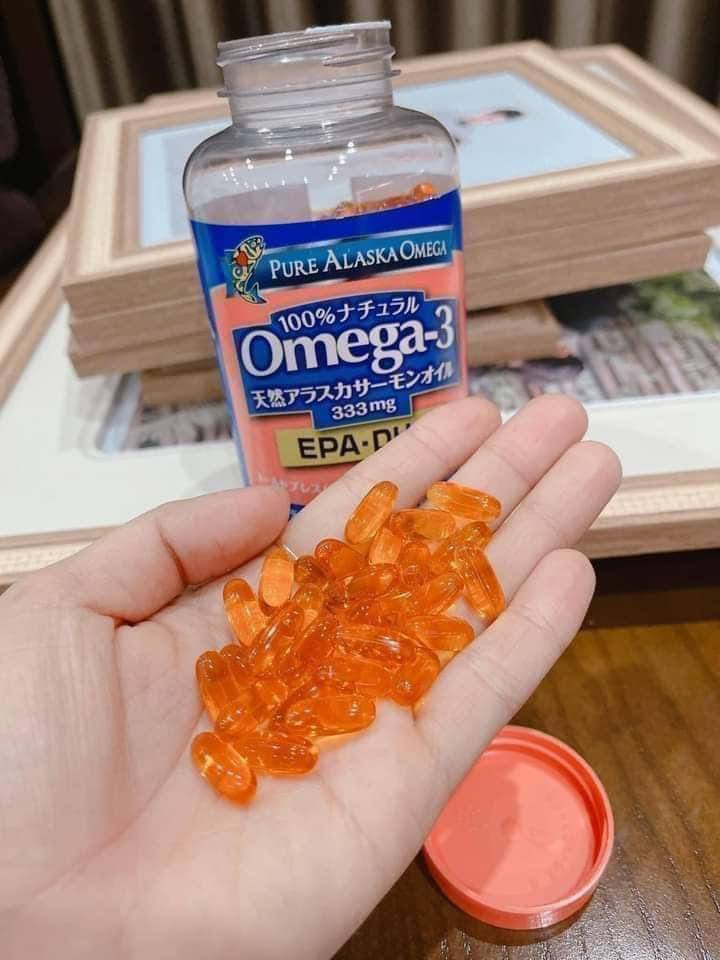 Dầu cá hồi Pure Alaska Omega 3 Nhật Bản 450 viên