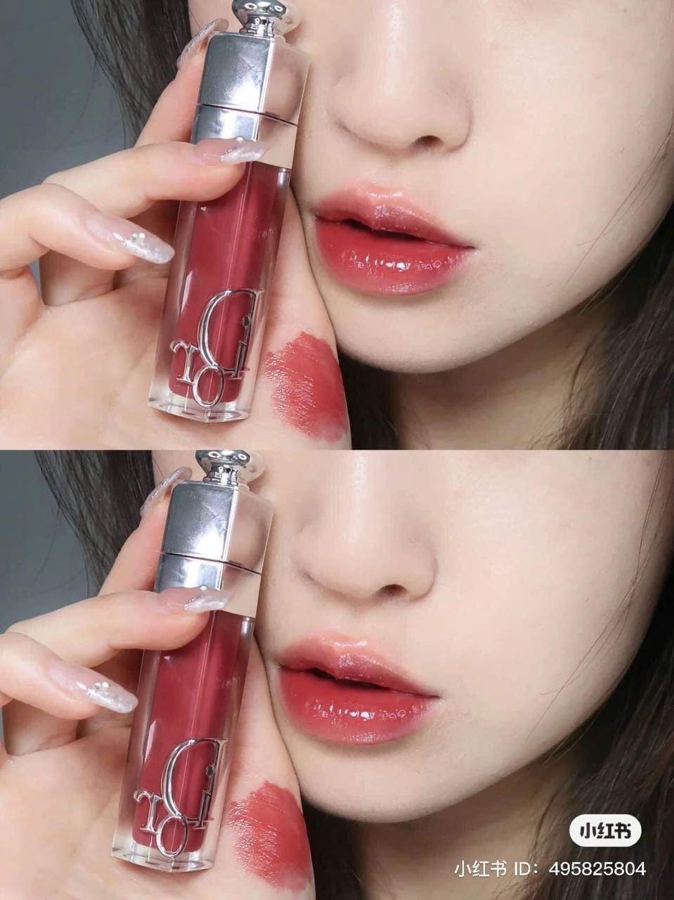 Son dưỡng Dior fullsize Nobox màu 024 đỏ hồng