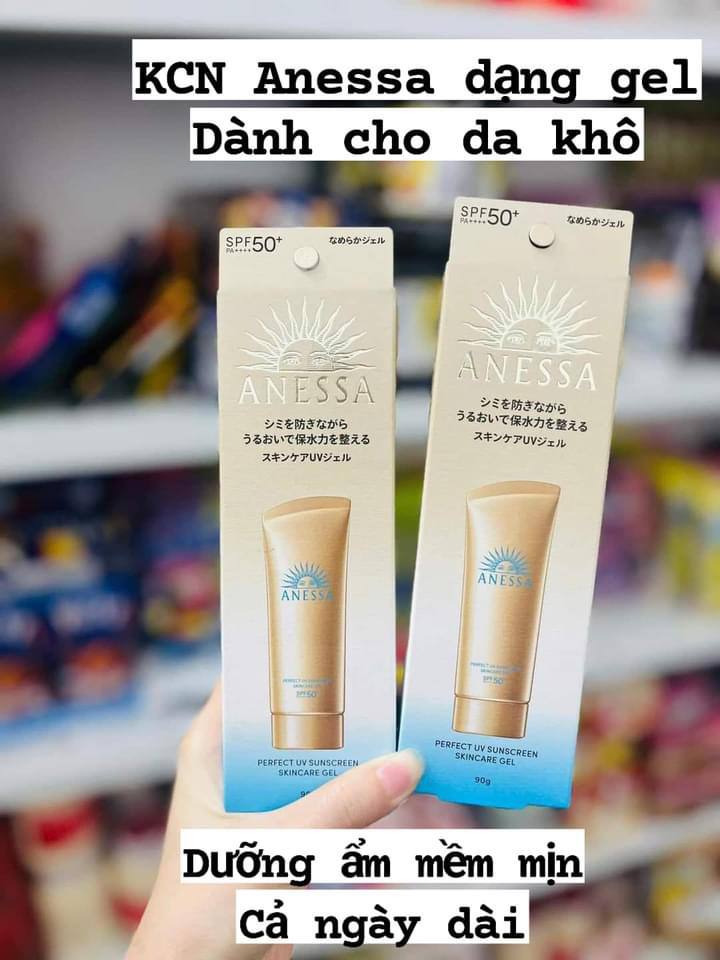 Kem chống nắng ANESSA gel màu vàng 90gr